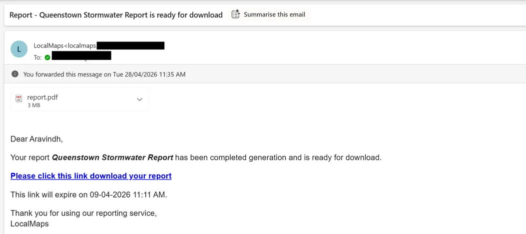 Report Email