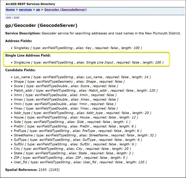 search rest
url