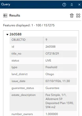 Query Widget