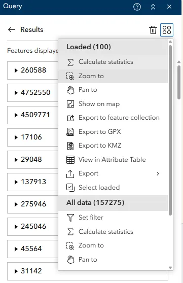Query Widget